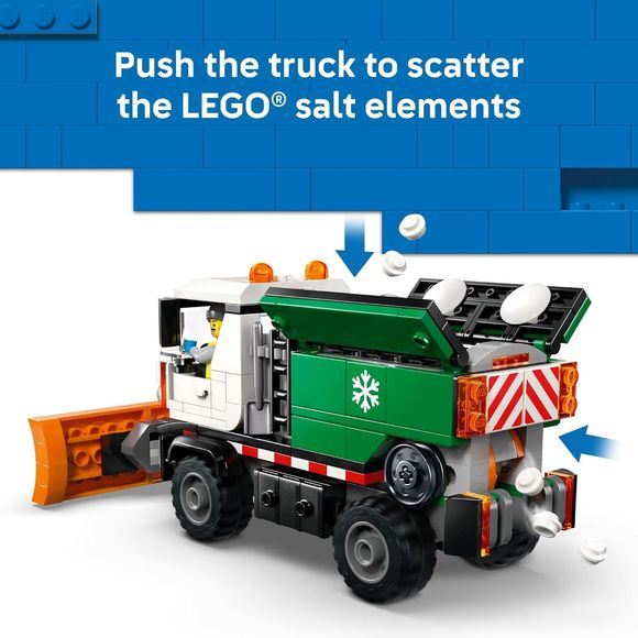 LEGO City 60490 Snowplow Building Set