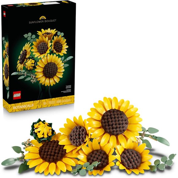LEGO Botanicals 11502 Sunflower Bouquet Building Set
