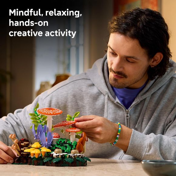 LEGO Botanicals 11505 Woodland Mushrooms Building Set