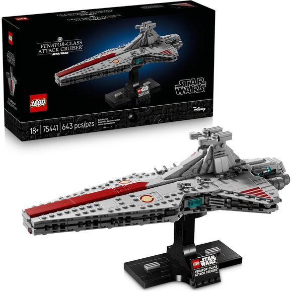 LEGO Star Wars 75441 Venator-Class Attack Cruiser Building Set