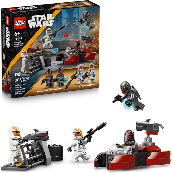 LEGO Star Wars 75449 Siege of Mandalore Battle Pack Building Set