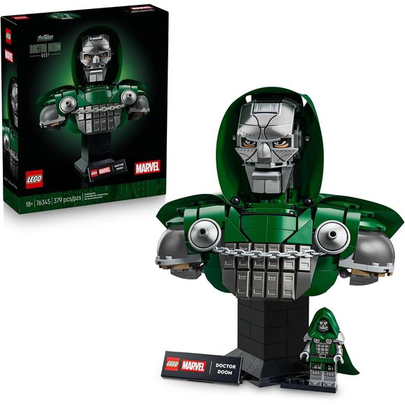 LEGO Marvel 76345 Doctor Doom Bust Building Set