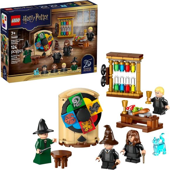 LEGO Harry Potter 76460 Hogwarts Castle Sorting Hat Ceremony Building Set