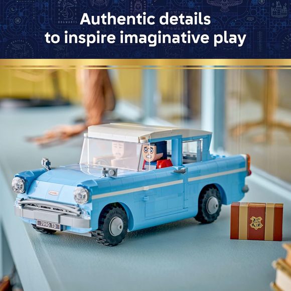 LEGO Harry Potter 76470 Enchanted Flying Ford Anglia Car Building Set
