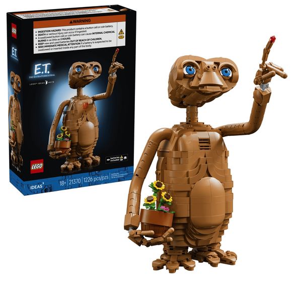 LEGO Ideas 21370 E.T. the Extra-Terrestrial Building Set
