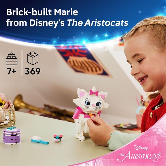 LEGO Disney 43286 The Aristocats Adorable Marie Building Set