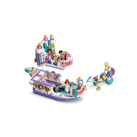 LEGO Disney Princess 43299 Ariel's Royal Wedding Boat Building Set