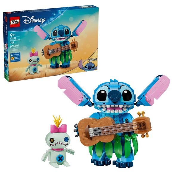 LEGO Disney 43296 Stitch & Scrump Building Set
