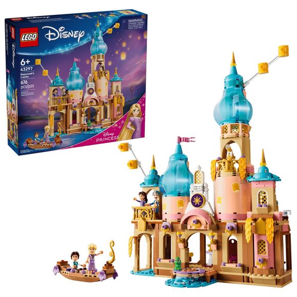 LEGO Disney Princess 43297 Rapunzel's Castle Building Set
