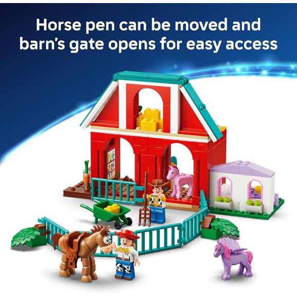 LEGO Disney Pixar 43304 Toy Story 5 Blaze's Horse Ranch Building Set