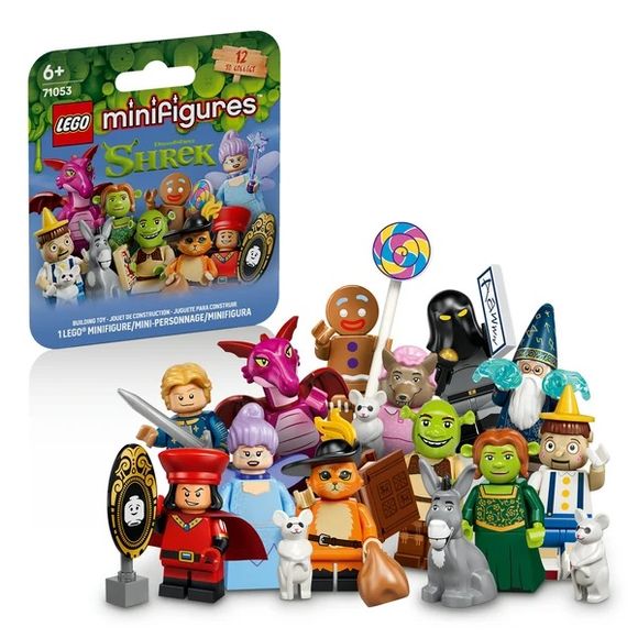 LEGO Minifigures 71053 Shrek Series (1 Random)