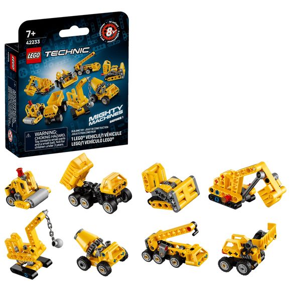 LEGO Technic 42233 Mighty Machines Series 1 Building Set Blind Box