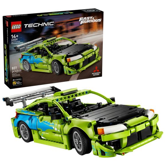 LEGO Technic 42229 Fast and Furious Mitsubishi Eclipse Car Building Set