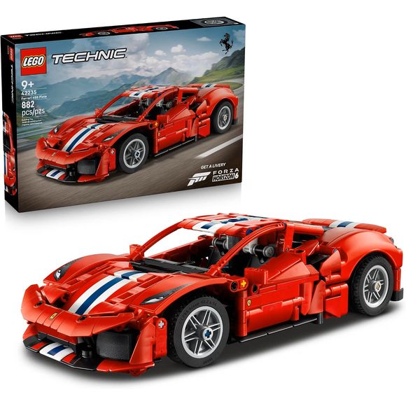 LEGO Technic 42235 Ferrari 488 Pista Sports Car Building Set