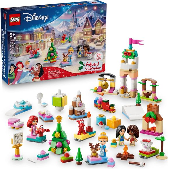 LEGO Disney Princess 43298 Disney Princess Advent Calendar 2026 Building Kit