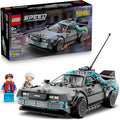 LEGO 77256 Speed Champions Time Machine from Back to the Future Building Set