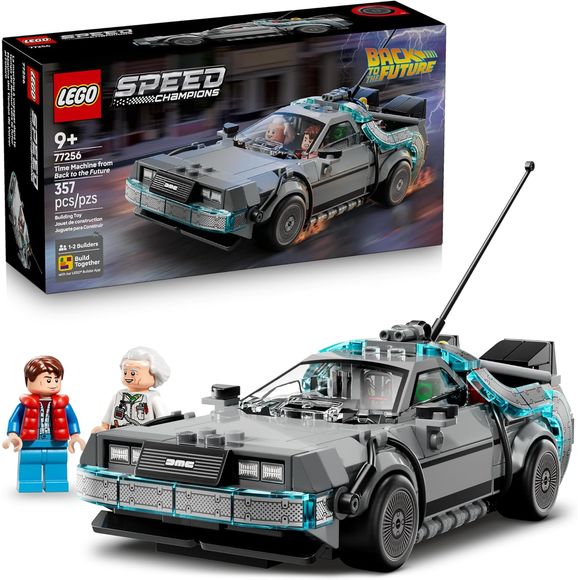 LEGO 77256 Speed Champions Time Machine from Back to the Future Building Set