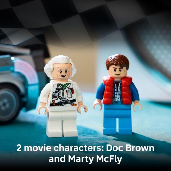 LEGO 77256 Speed Champions Time Machine from Back to the Future Building Set