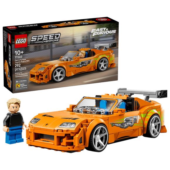 LEGO Speed Champions 77260 The Fast and the Furious Toyota Supra MK4 Building Set