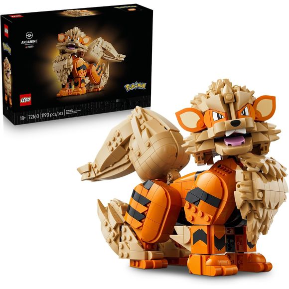 LEGO Pokemon 72160 Arcanine Building Set