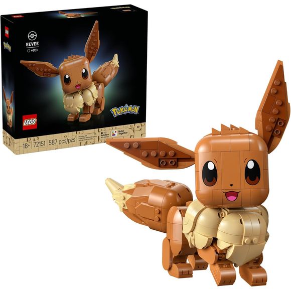 LEGO Pokemon 72151 Eevee Building Set