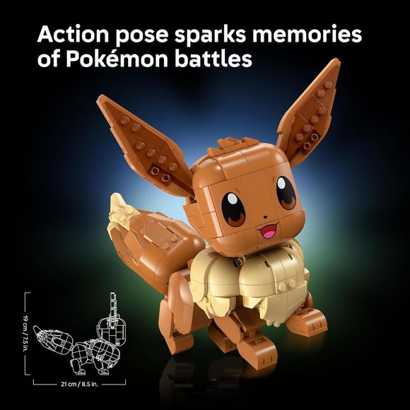 LEGO Pokemon 72151 Eevee Building Set