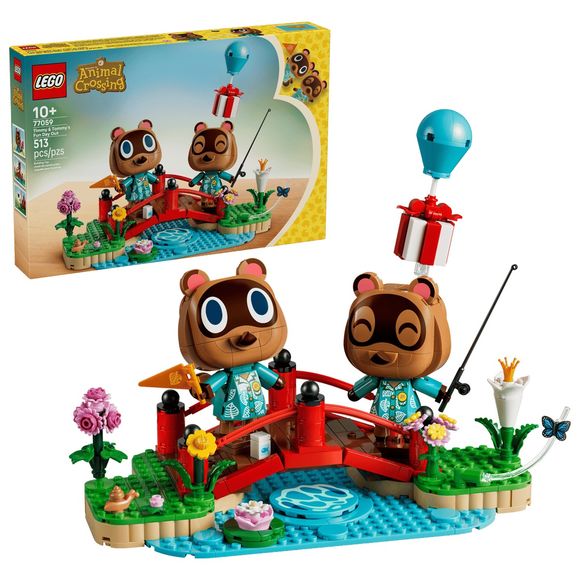 LEGO Animal Crossing 77059 Timmy & Tommy's Fun Day Out Building Set