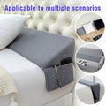 Bed Wedge Pillow Headboard Gap Filler Mattress Wedge Fills 0-7 Inch Gap Between Headboard for Entryways, Bedrooms and Living Spaces
