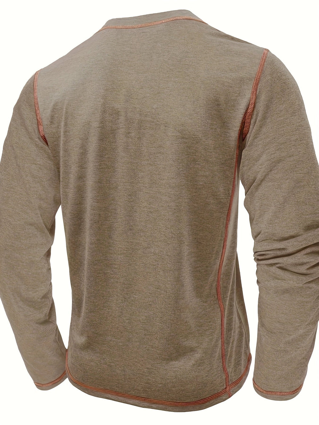 Kingsley | Klassisches langärmeliges Henley-Shirt