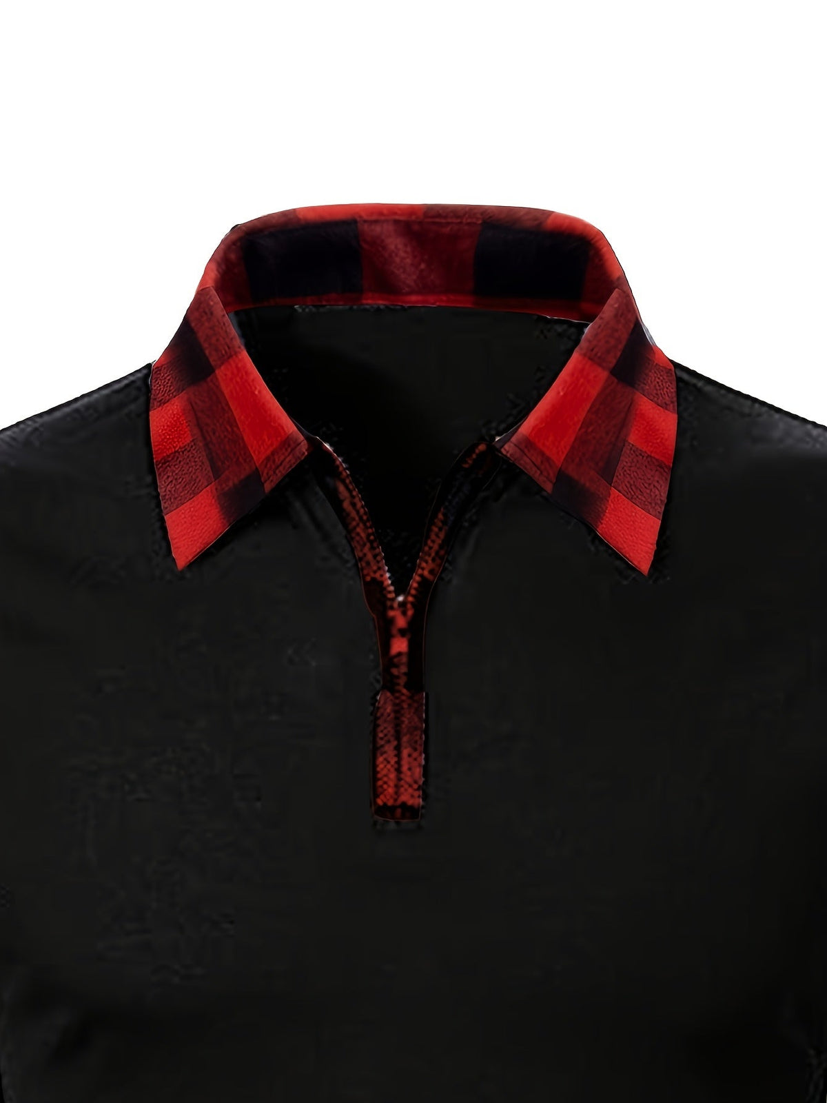 Curtis | Half-Zip Collared Polo Shirt