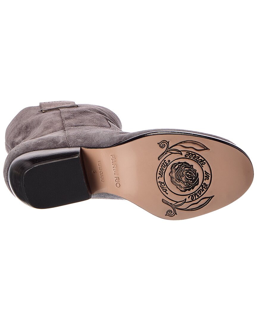 Farm Rio Soft Suede Leather Boot