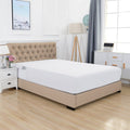 Elegant Comfort Extra Deep 18"-21" Single Fitted Sheet for High Mattress - All Around Elastic with Straps