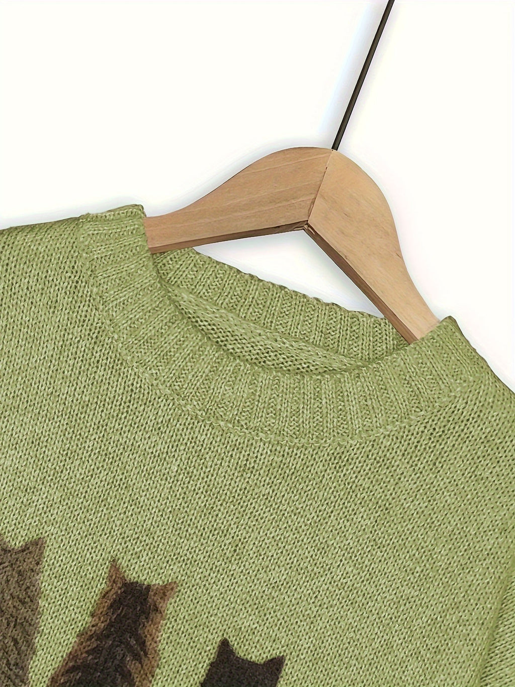Talia | Gemütlicher Pullover mit Katzenmuster