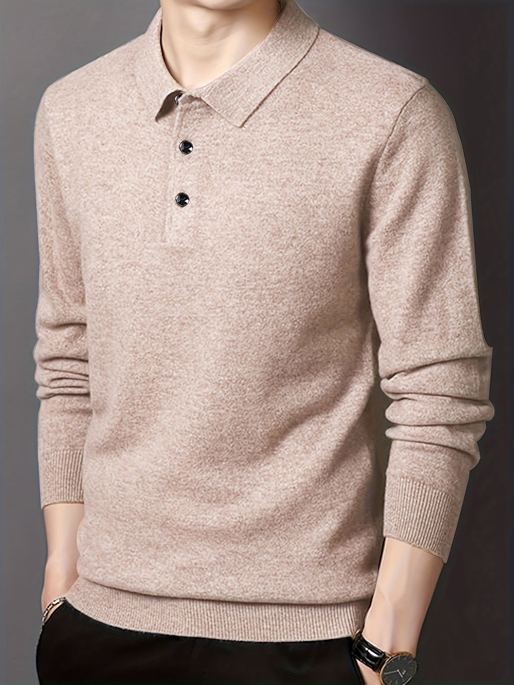 Frederick | Eleganter Polopullover mit Kragen