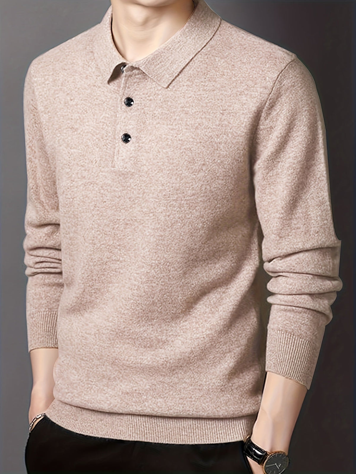 Frederick | Eleganter Polopullover mit Kragen