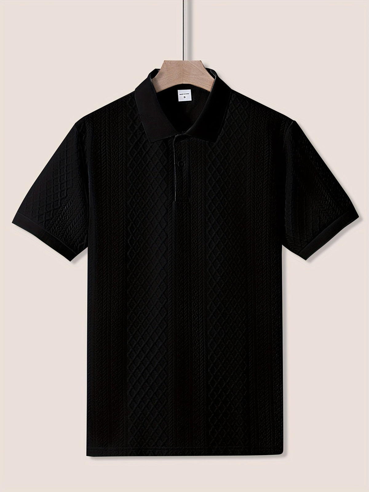 Harrington | Textured Business Polo Shirt