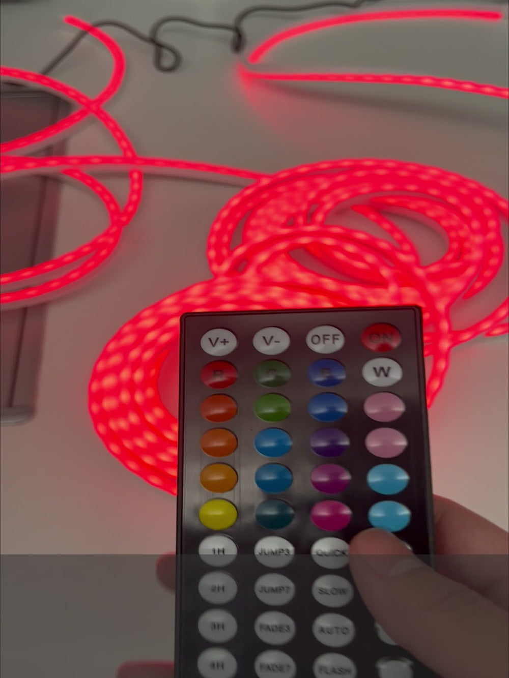Neon Rope Lights RGB LED Flexible Strip with App & Remote Control, Music Sync, Cuttable, 24V Safe