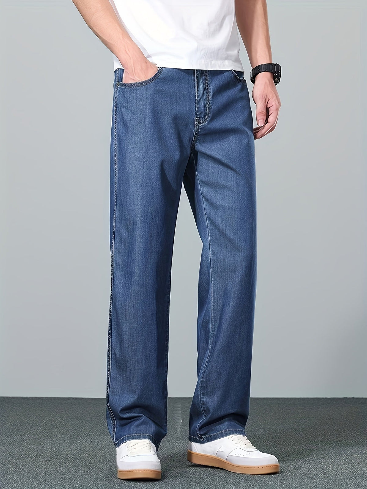 Alfred | Entspannte Jeans mit geradem Bein