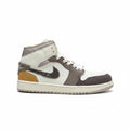 Air Jordan 1 Mid SE Craft Inside Out – Sail / Mocha / Wheat