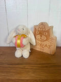 Jellycat Bunny Holding A Present