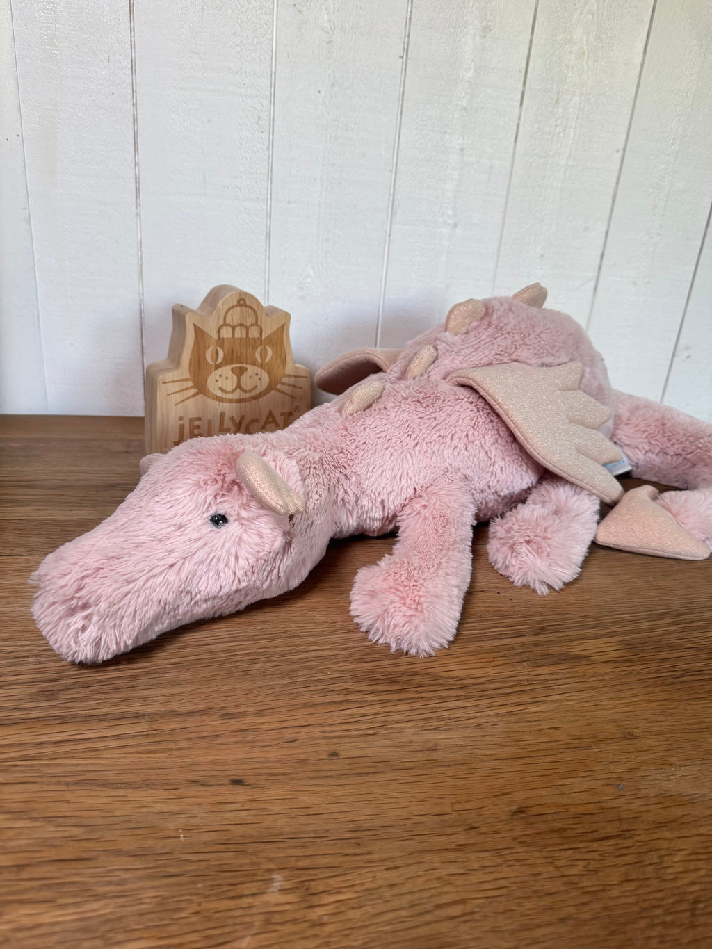 Jellycat Huge Rose Dragon - Untagged