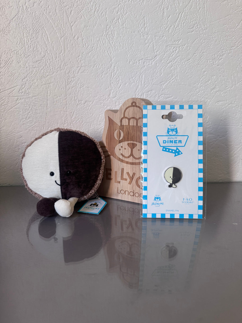 Jellycat Nibblechip Cookie and Pin