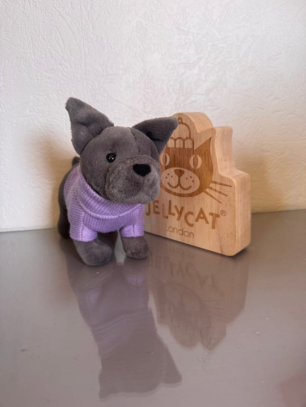 Jellycat Sweater French Bulldog Purple