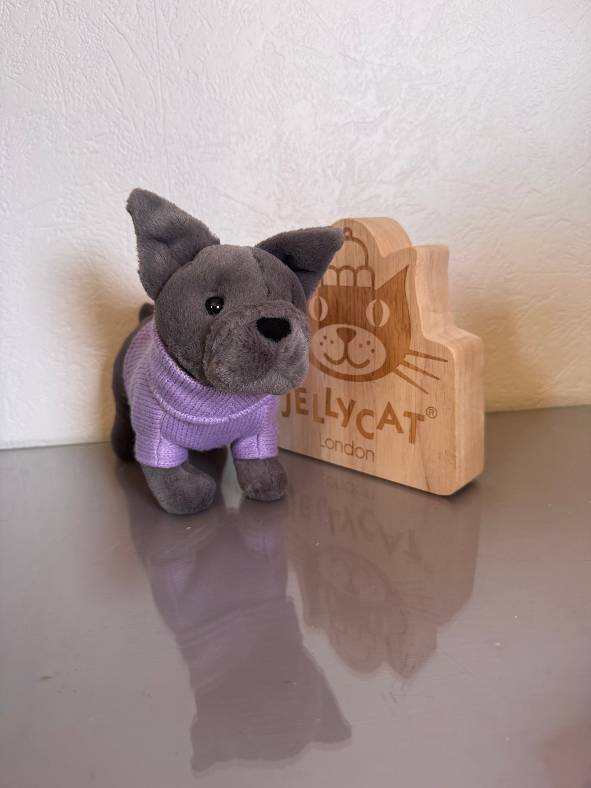 Jellycat Sweater French Bulldog Purple