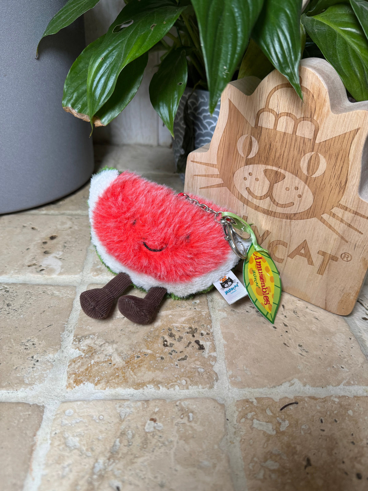 Jellycat Amuseable Watermelon Bag Charm