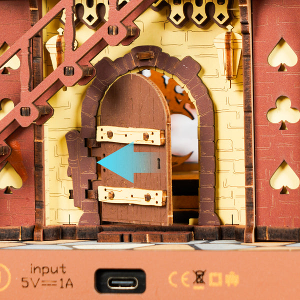 Robotime Cuckoo Clock Mechanical 3D Wooden Puzzle LC901C
