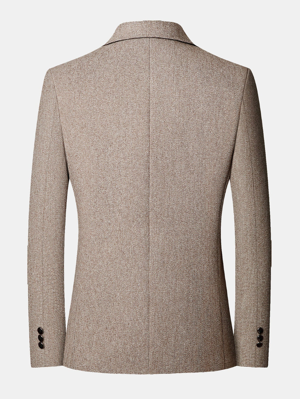 Wool Look Fine Check Blazer