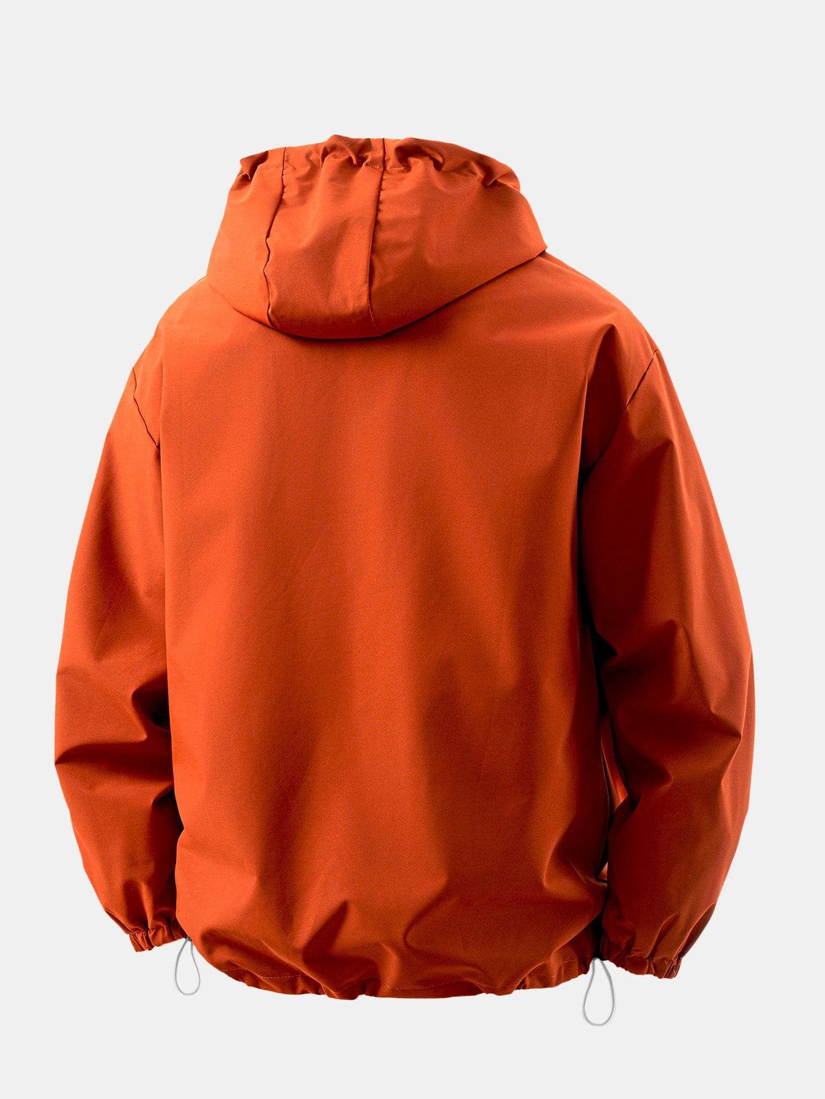 Half Zip Hooded Windbreaker Pullover