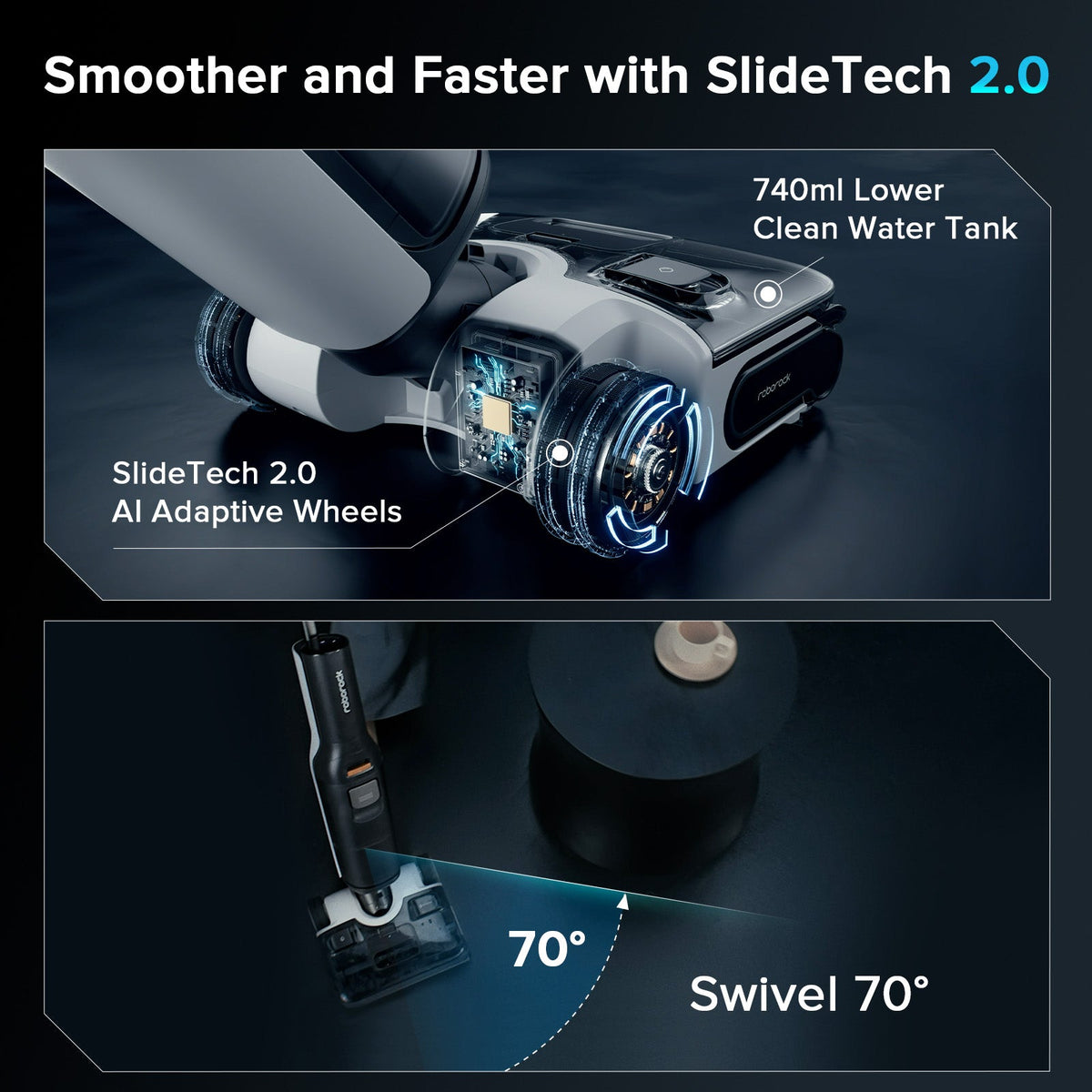 Roborock F25 Combo & F25 ACE Combo Wet and Dry Vacuum Cleaner