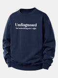 Undiagnosed Print Relax Fit Sweatshirt